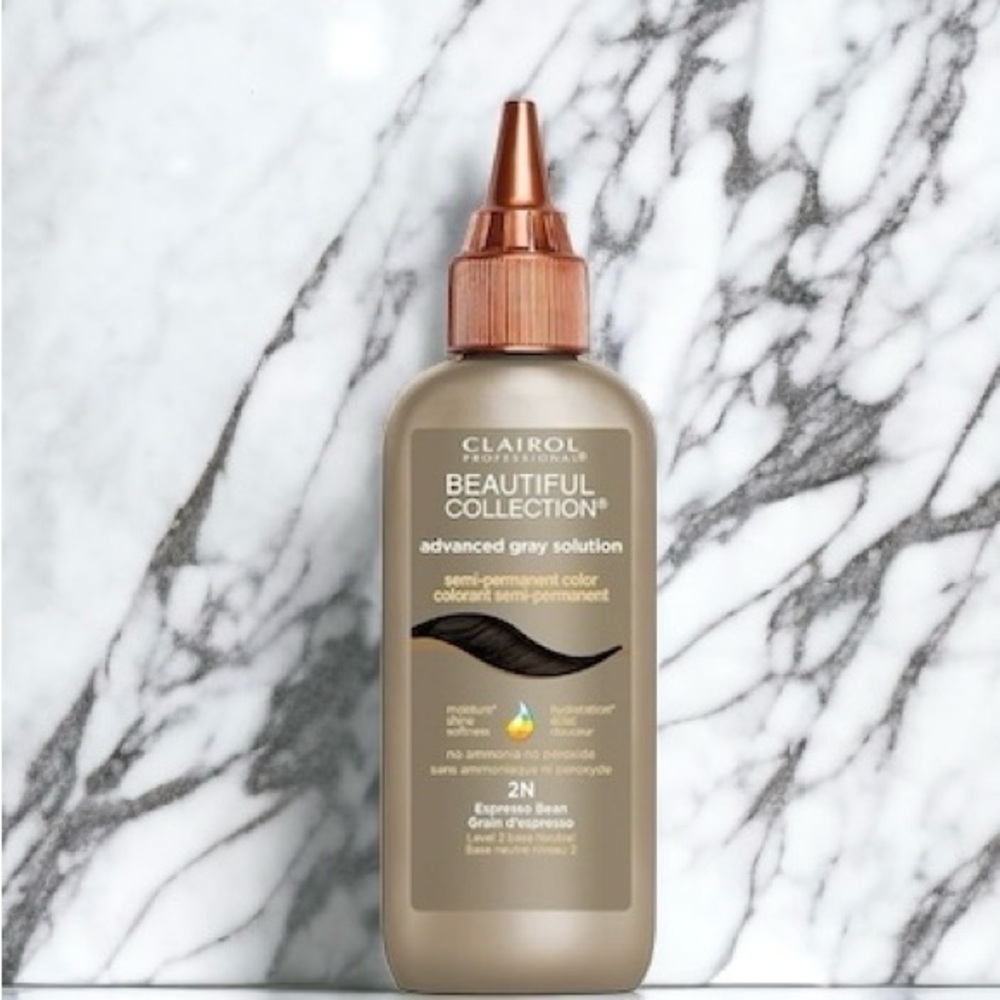 Clairol Beautiful Collection Advanced Gray Solution Semi-Permanent Hair Color